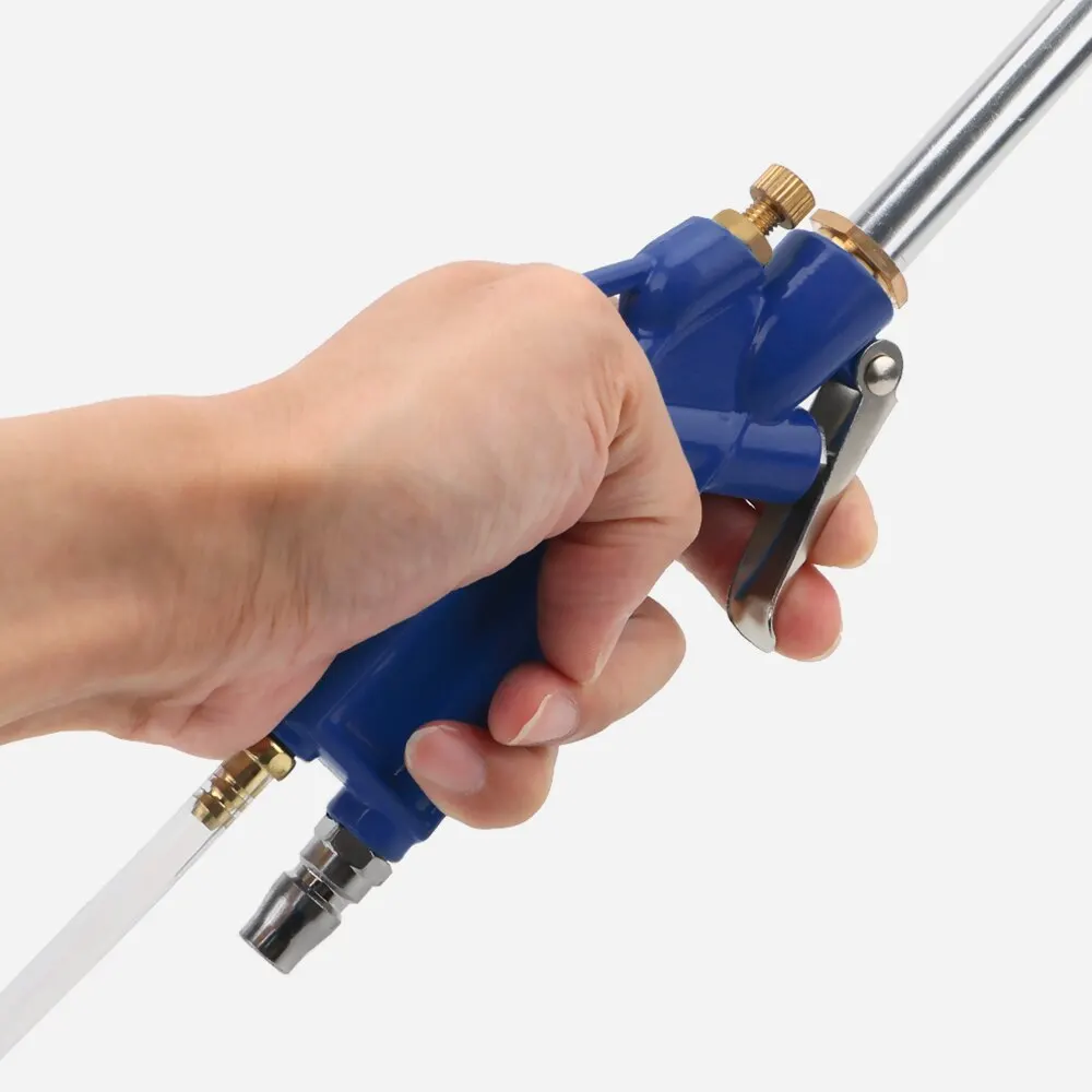 40cm High Pressure Pneumatic Engine Cleaning Water Gun Oil Cleaner Tool 100cm Hose Aluminum Alloy Pneumatic Tool water gun pressure washer gun pneumatic cleaning gun cleaning gun high pressure water gun