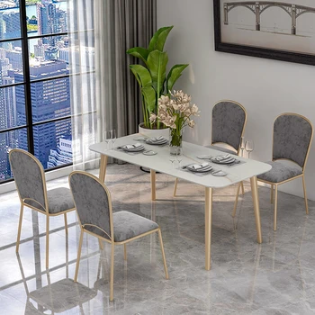 Design Lounge Nordic Dining Chair Kitchen Ergonomic Elegant Bedroom Chair Minimalist Silla Nordica Multifunction Furniture