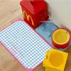Universal Pet Dining Mat PVC Waterproof Oil Resistant Leak Proof Slip Resistant Spla Proof Floor Mat for s And Dogs 2