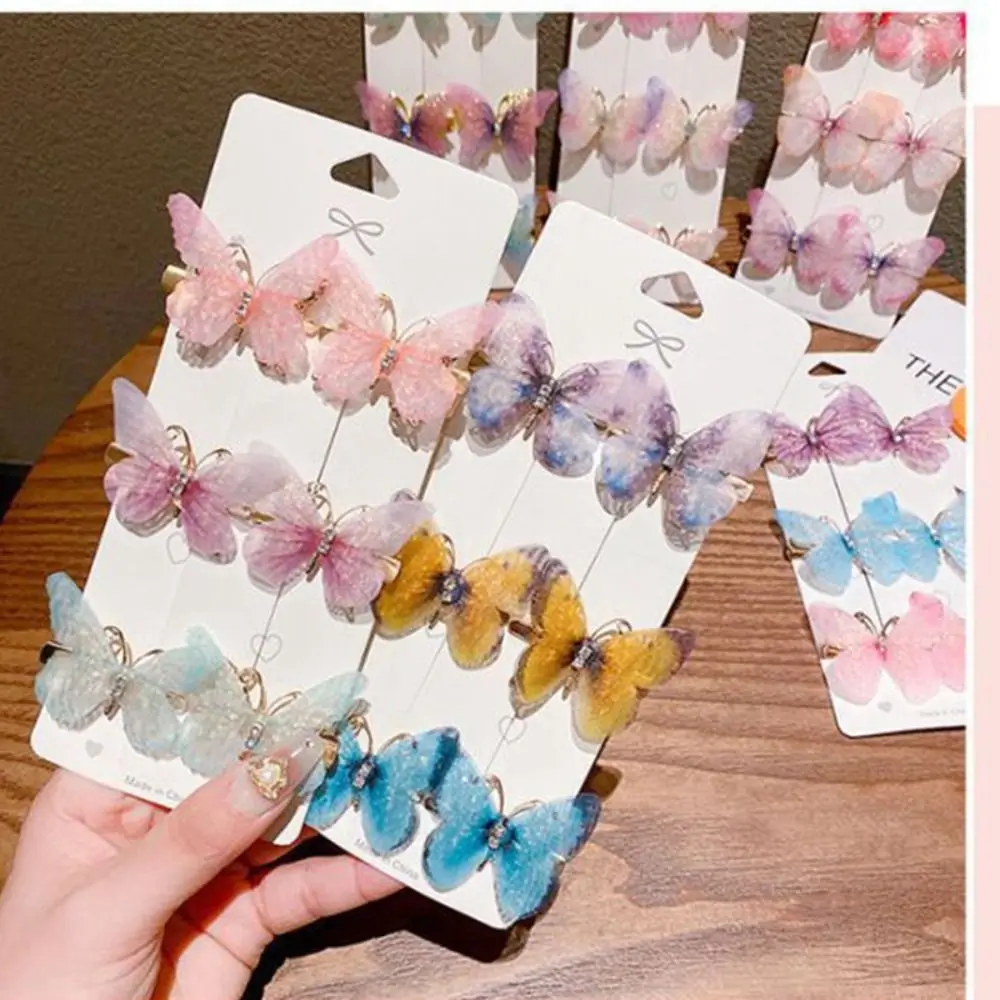 Colorful Plastic Hair Clips for Kids Daily Hair Accessories