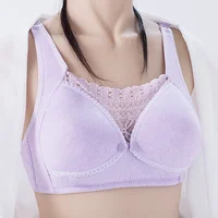 1PCS Hands Free Pumping Bra Lace Maternity Wireless All In One Nursing Bras Breastfeeding For Pregnant Women Lingerie 2