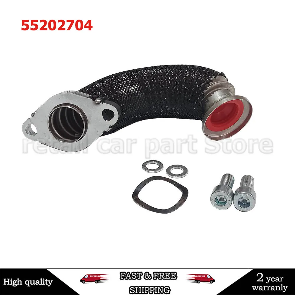 55202704 Egr Cooler Gomito Tubo Ventilatore Per Opel Astra H Signum Vectra C Zafira B 1.9 Cdti Z19Dth