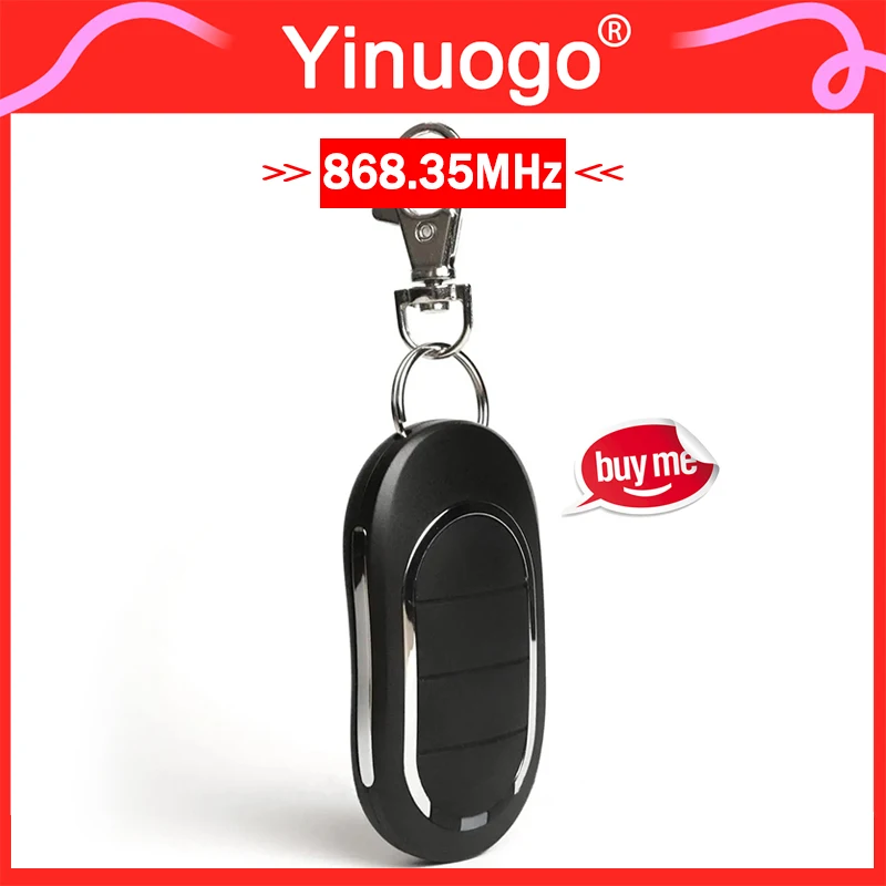 

ALUTECH AT-4N 868MHz Garage Remote Control Gate Opener Compatible With ALUTECH AT-4N-868 Remote Garage Hand Transmitter