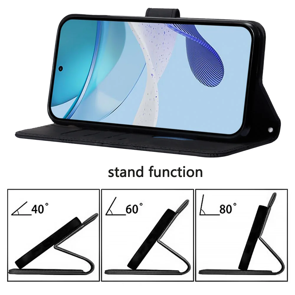 Leather Flip Card Holder Wallet Phone Case