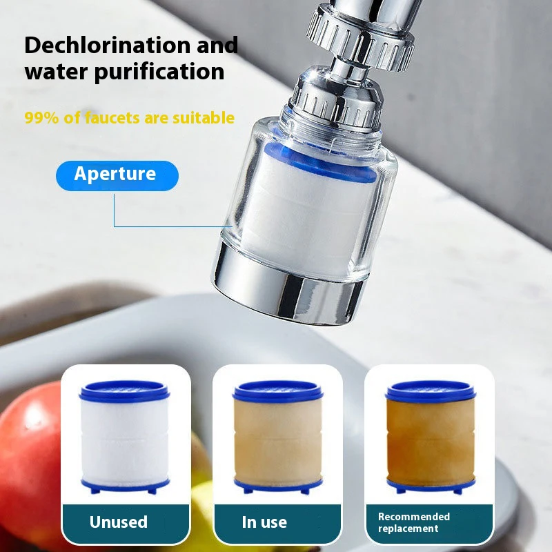 Faucet Filter Element For Kitchen Shower,Water Purifier Filter,Bath Filtration Purifier Soften Hard Water,Faucet Cartridges
