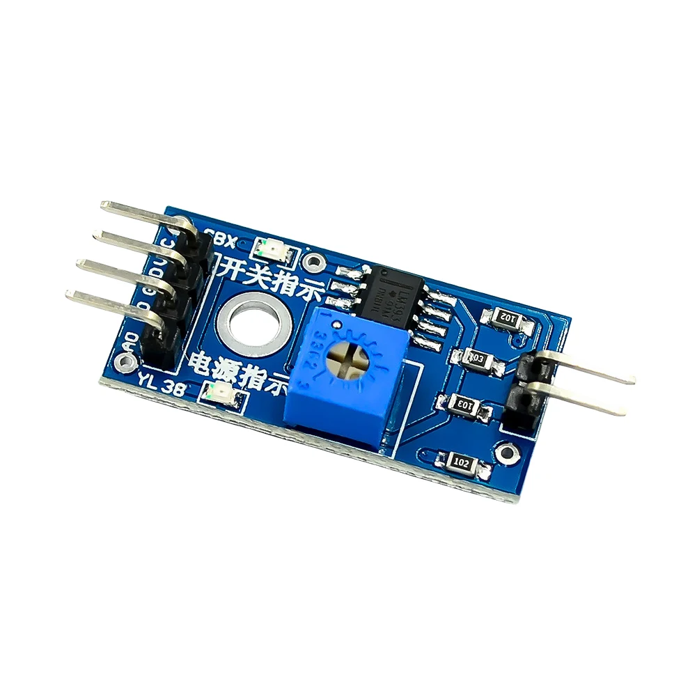 Rain Water Sensor Relay Control Module 3.3V-5V Monitor Weather Sensor Relay Board LM393 High Sensitivity for Arduino Robot Kit