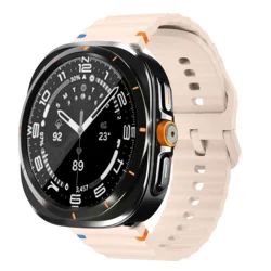 Band+ Enhanced Ultra Case with Tempered Glass Screen Protector for Galaxy Watch 6 40mm (PinkB)