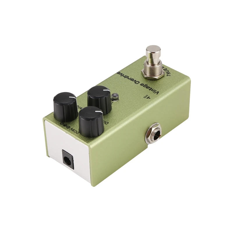 Latestt Mini Electric Guitar Effect Pedal Electric Guitar Pedal Vintage Overdrive For