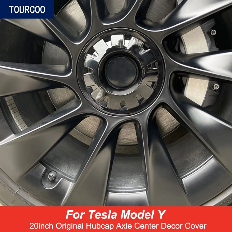 

For Tesla Model Y 20inch Original Hubcap Axle Center Decor Cover Car Styling Modification Accessories