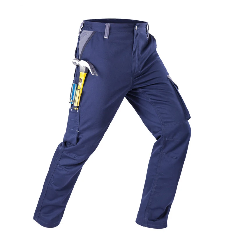 Autumn Men's Workwear Work Pants Tool Trousers Working Clothing Multi