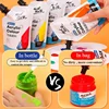 1 Bag Acrylic Color Paint 100ml, Semi-Matte Finish, Suitable for Canvas, Wood, Fabric, Leather, Cardboard, Paper, MDF and Crafts 2