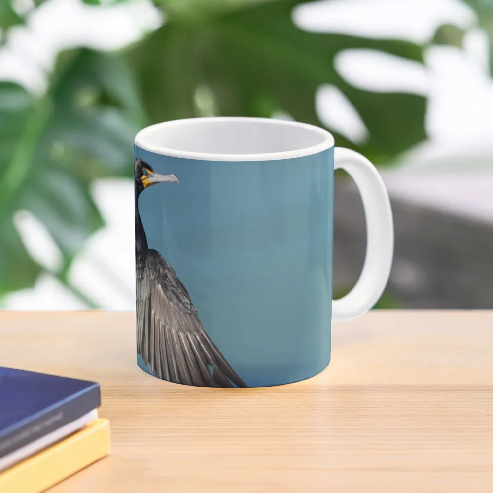 

Double-crested cormorant Coffee Mug Thermo Cups To Carry Beer Cups Funnys Glass Cups Mug