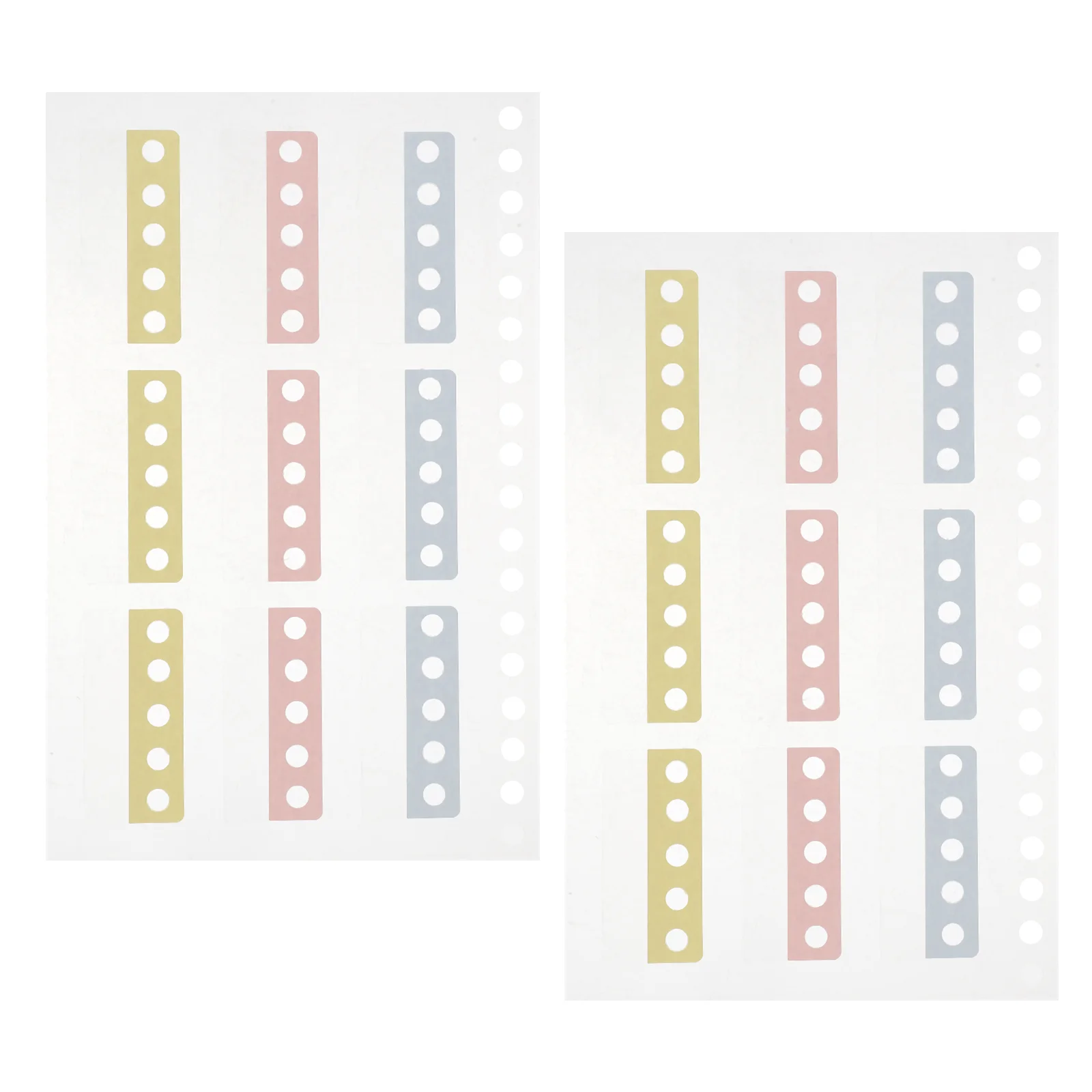 

2 Sheets Page Markers Sticky Page Tabs Book Index Tabs Binder Book Sticky Tabs