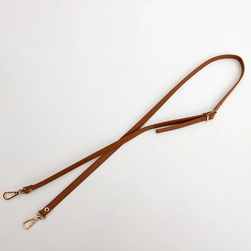 Elegant Black PU Leather Adjustable Crossbody Shoulder Bag Strap Replacement