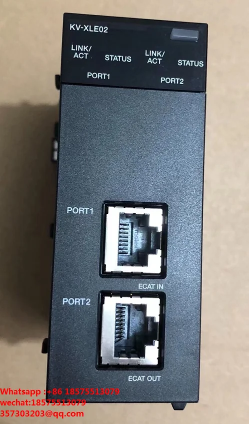For KEYENCE KV-XLE02 High - Speed Network Module Controller Two 