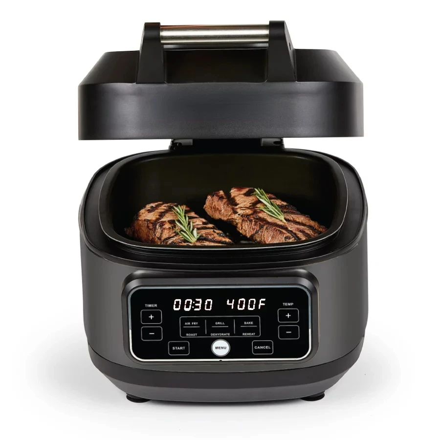 

Air Fryer Home, Black, 5.5 Quart