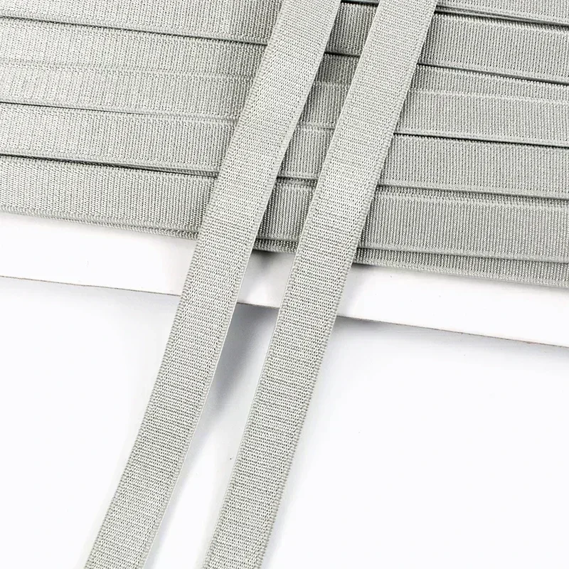 Colored Bra Elastic Strap – Polyester Elastic Band for Sewing Projects, Underwear, and Crafts (Available in Multiple Widths)