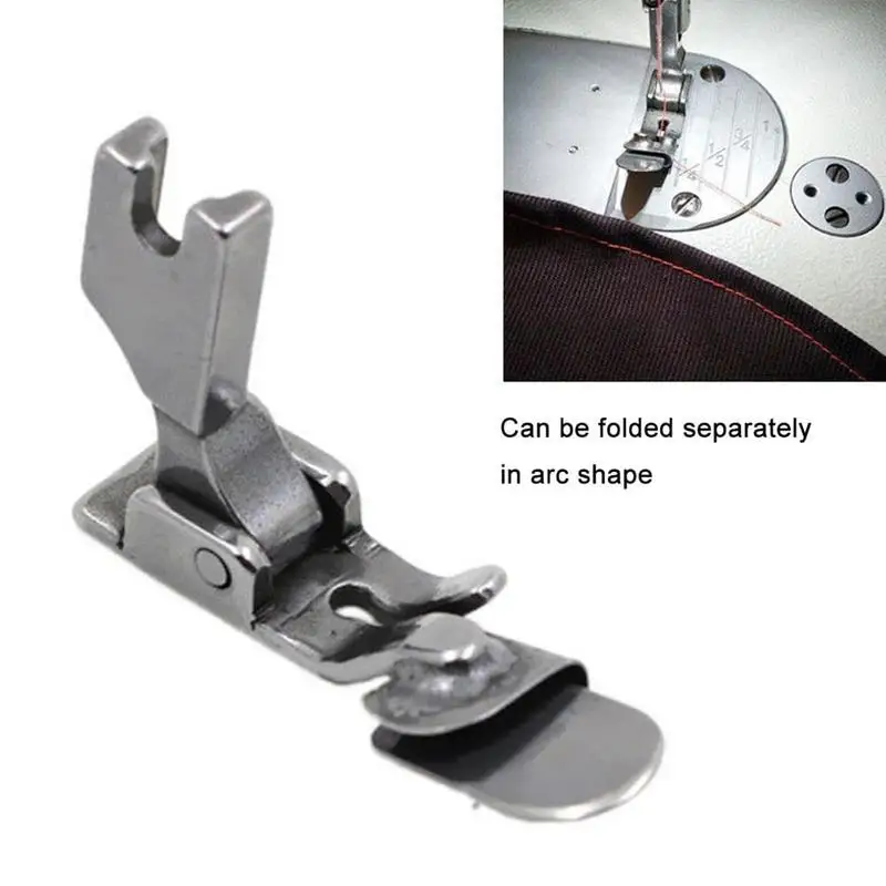 Presser Foot Overlock Overcast Universal Sewing Machines Foot Rolled Hemming Snap On Foot Presser HOusehold Accessories images - 6