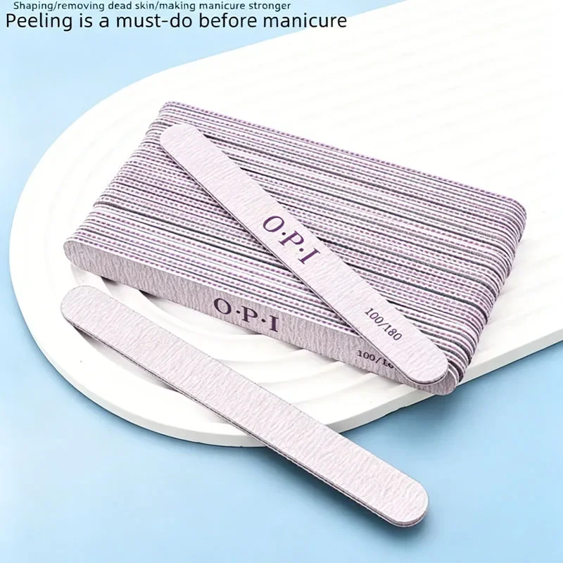 1/2/5pcsProfessional Nail File  Nail Files Double Side Sandpaper Nail Sanding Grinding Gel Nail Polish Manicure Tool