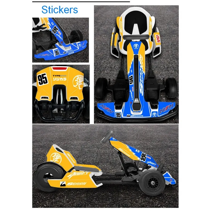 Ninebot Gokart Pro/Kit Decal Wrap 16 New Designs Quality Stickers