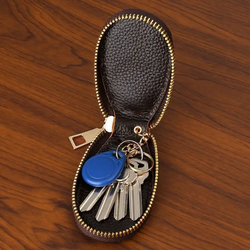 Key Bag Car Remote Control Key Storage Bag Universal Large Capacity Multifunctional Keychain Storage Bag Simple And Compact