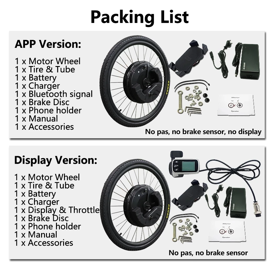 Electric Bicycle Electric Bike 3 Electric Bicycle Conversion Kit 36V 350W Motor 24&rsquo;&rsquo;26