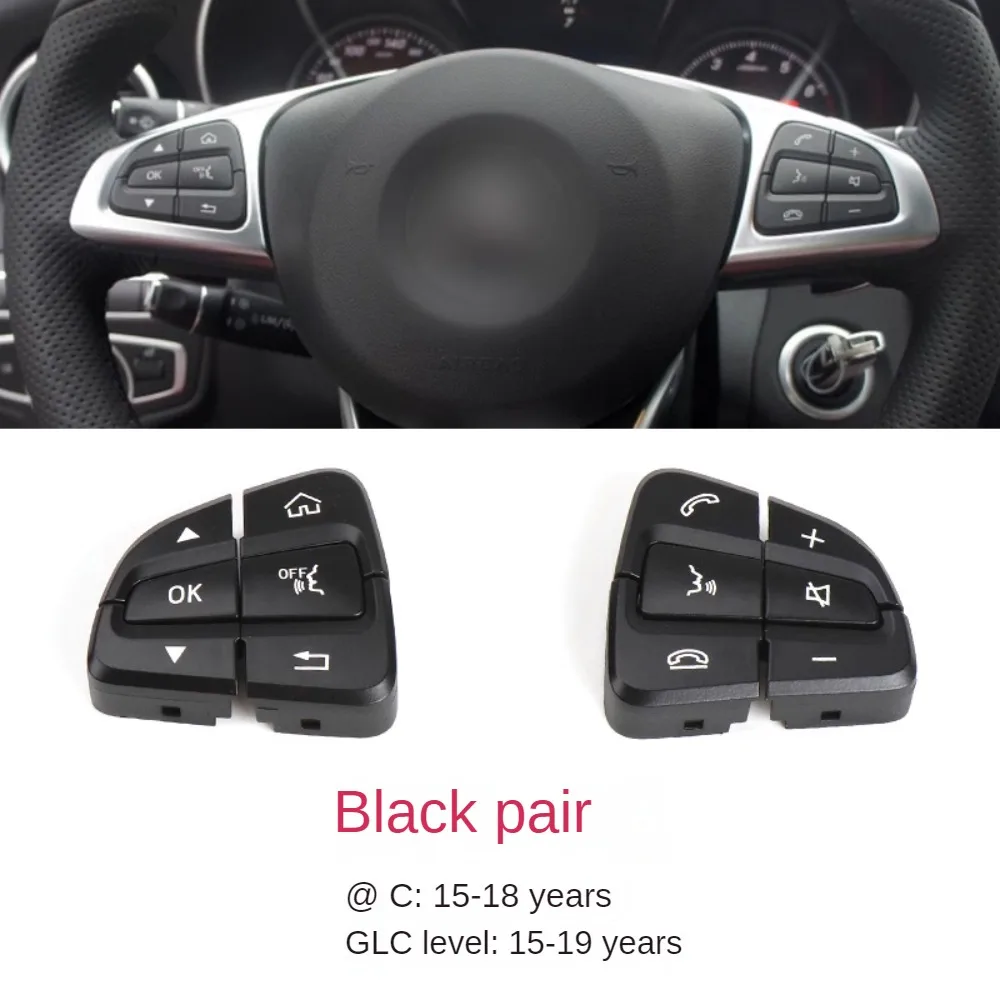 1 шт., кнопочный переключатель рулевого колеса для Mercedes Benz C-level C180 C200 C300L 300GL C200 260 1 шт., кнопочный переключатель рулевого колеса для Mercedes Benz C-level C180 C200 C300L 300GL C200 260