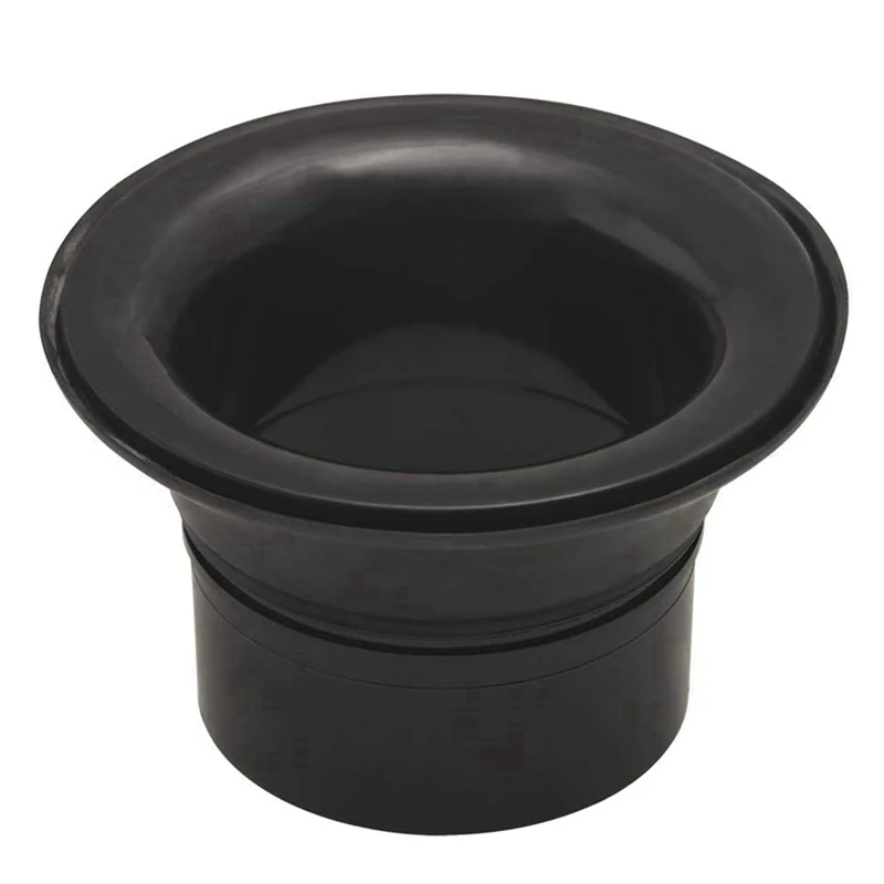 

4X Bass Drum Enhancer ABS Rubber Bass Drum Kick Enhancer With Black Port Hole Protector,Mic Hole Drum Head,Black