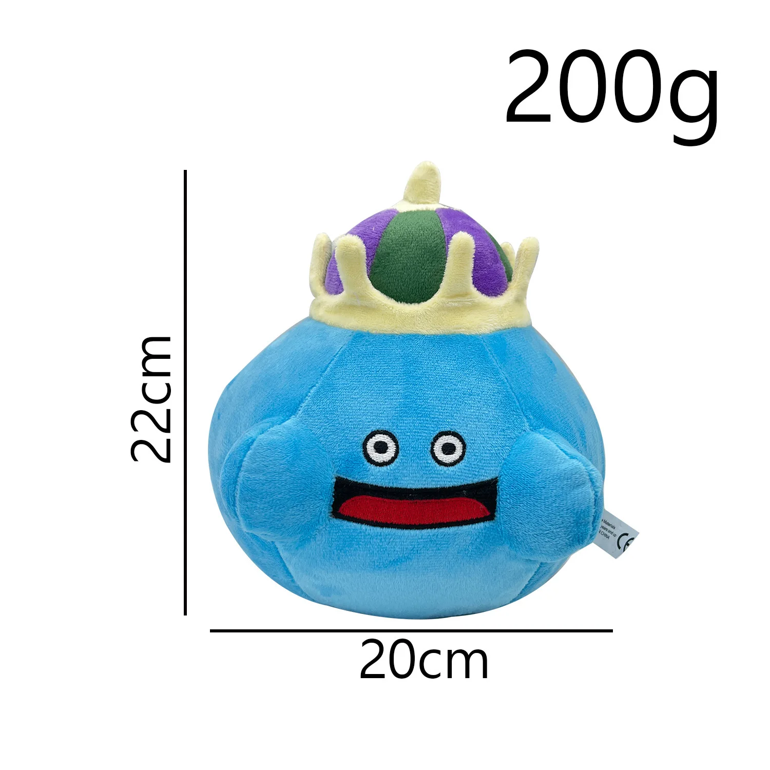 

Cute Plush Toy Dragon Quest Smile Slime Plush 22cm Plushie Soft Stuffed Toys Doll Birthday Gift #4917