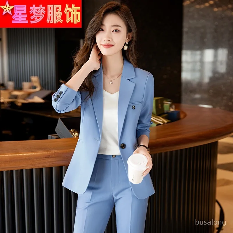 

Coffee Color Suit Jacket Women's High-Grade Business Wear Dignified Sense of Design Niche Goddess Temperament Workplace Formal S