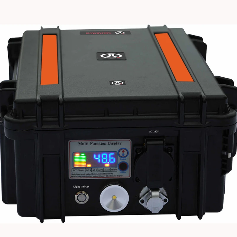 2000Wh Lithium Battery Powered Portable Generator with 2800W Inverter