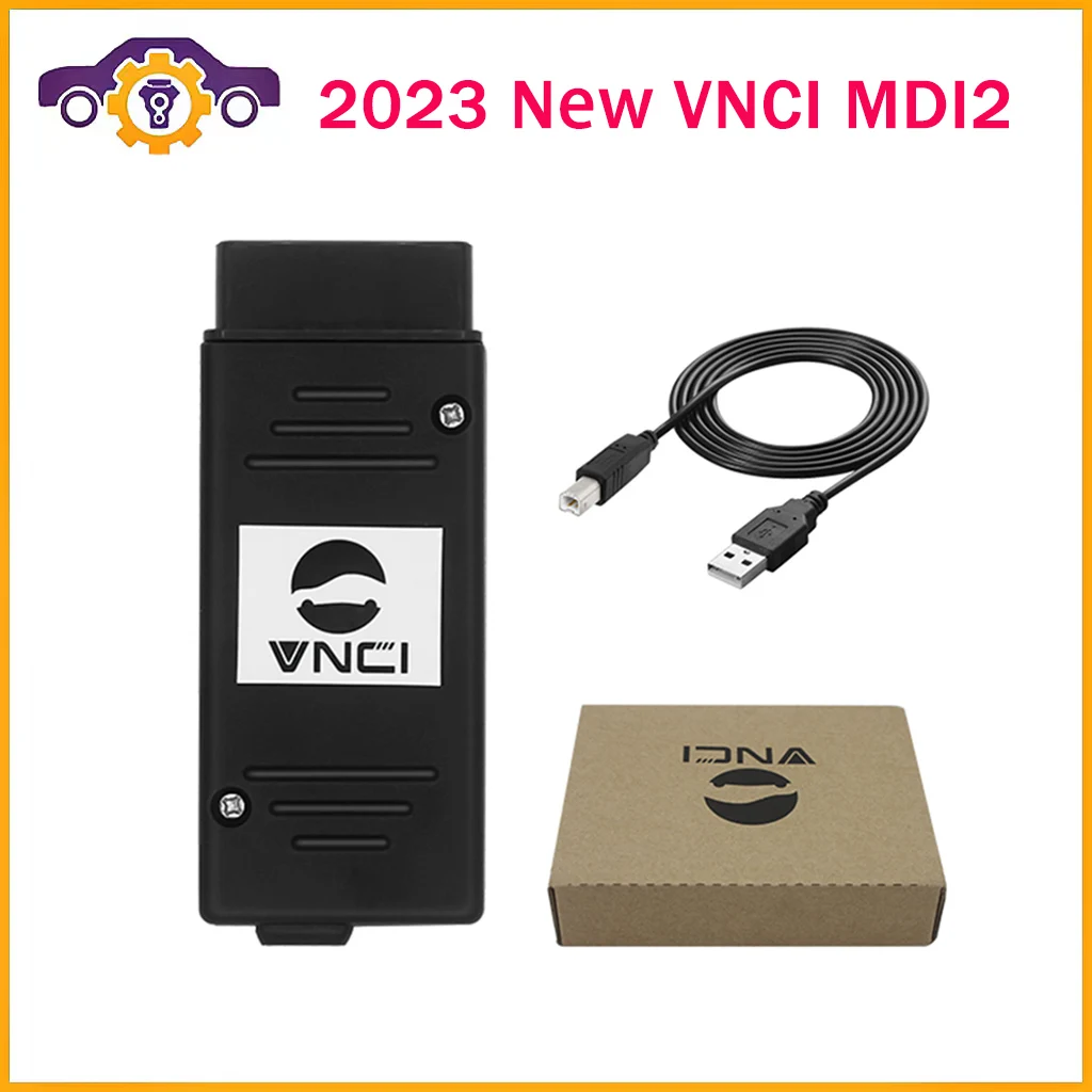 

VNCI MDI2 Diagnostic Interface for GM Support CAN FD/ DoIP Compatible with TLC, GDS2, DPS,Tech2win Offline Software