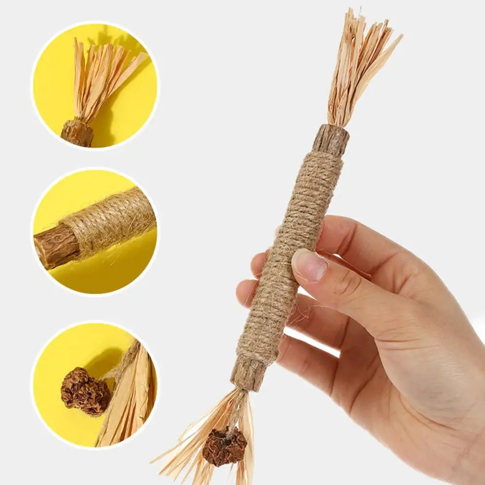 Title 5, Cat Toys Cleaning Teeth Silvervine Chew Stick P...