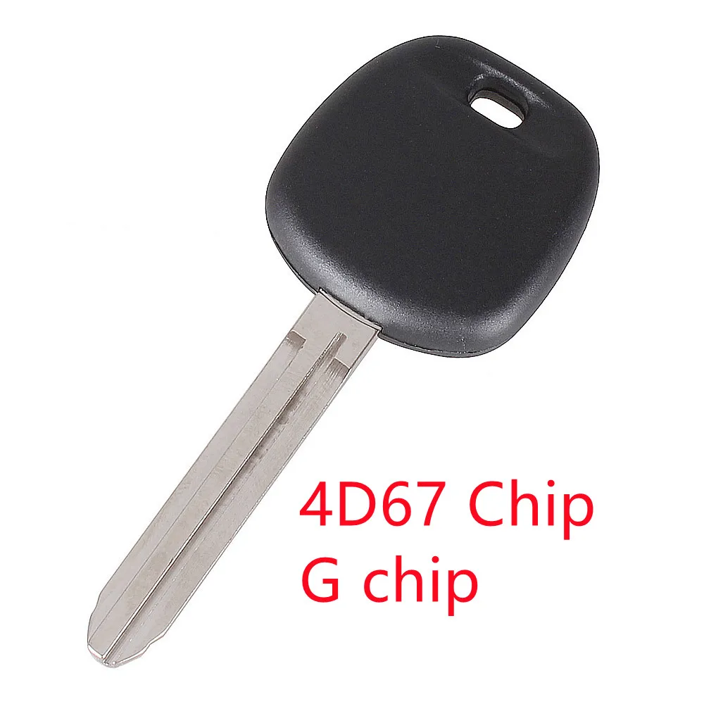 

Transponder Chip Blank Ignition Key Case Shell For Toyota Avalon Camry Corolla Matrix Tacoma Remote Key With G 4D67 Chip