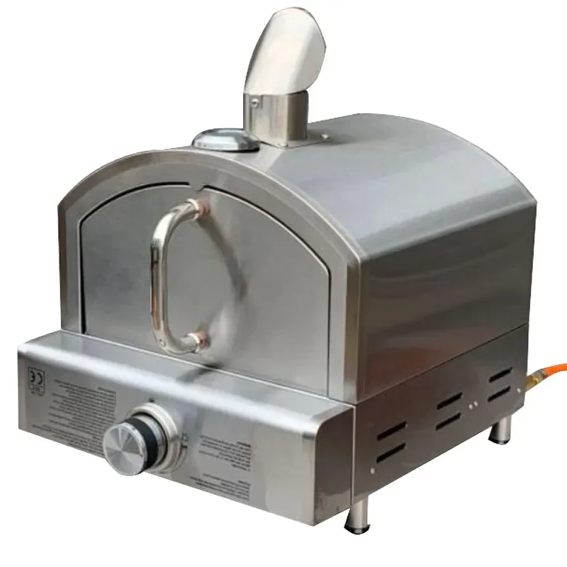 New Outdoor Cooking Baking Machine Stainless Steel Grilled Steak Machine XM-039 Portable Pizza Oven LPG Baking