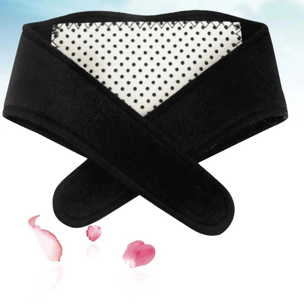 

Турмалиновый магнитный массажер для шеи защита шеи самонагревающийся пояс Магнитный шейный Ортез (черный)