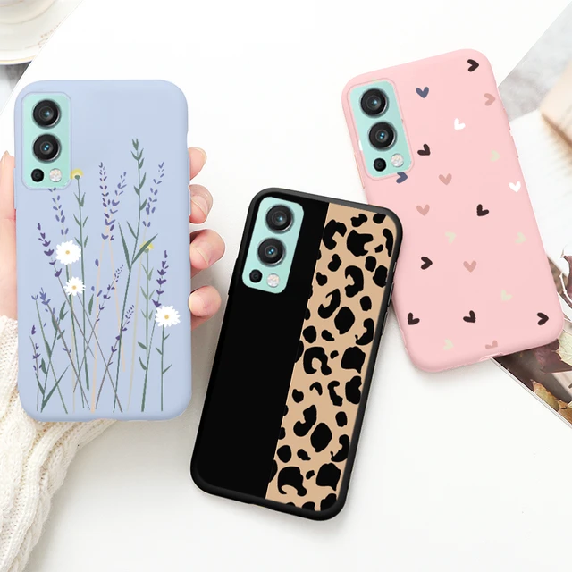 Butterfly Case For One Plus Nord 2 5G Fundas Fashion Flame Capa For  OnePlusNord2 OnePlus Nord