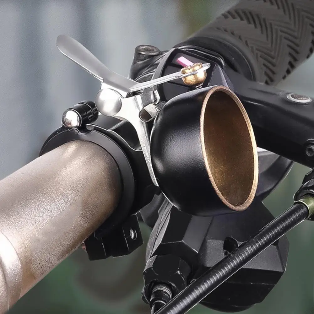 Description Picture 3 of itemRetro Bike Handlebar Bell Bicycle Copper Ring Mountain Road Bike Ring Horn Clear Loud Sound Bells Cycling Safe Warning Alarm