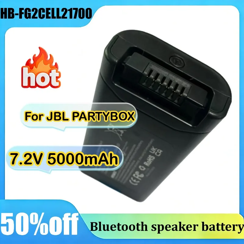 For JBL PARTYBOX Series CLUB 120 Portable Bluetooth Party Speaker Battery 7.2V 5