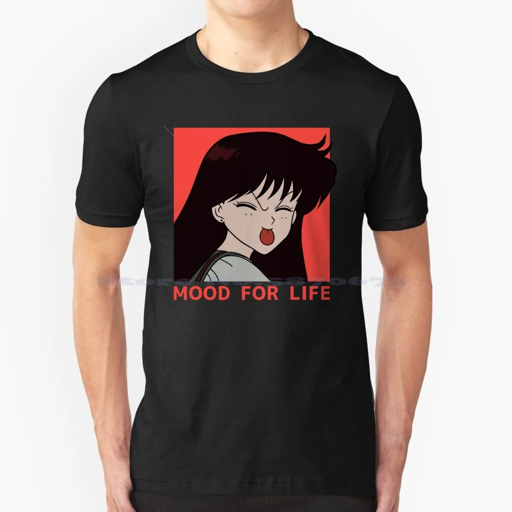 Sailor Mars T Shirt 100% Cotone Tee Hino Sailor Mars Sailor Mars Hino Sailor Mars Anime Sailor Mars Manga Hino Anime Hino Manga