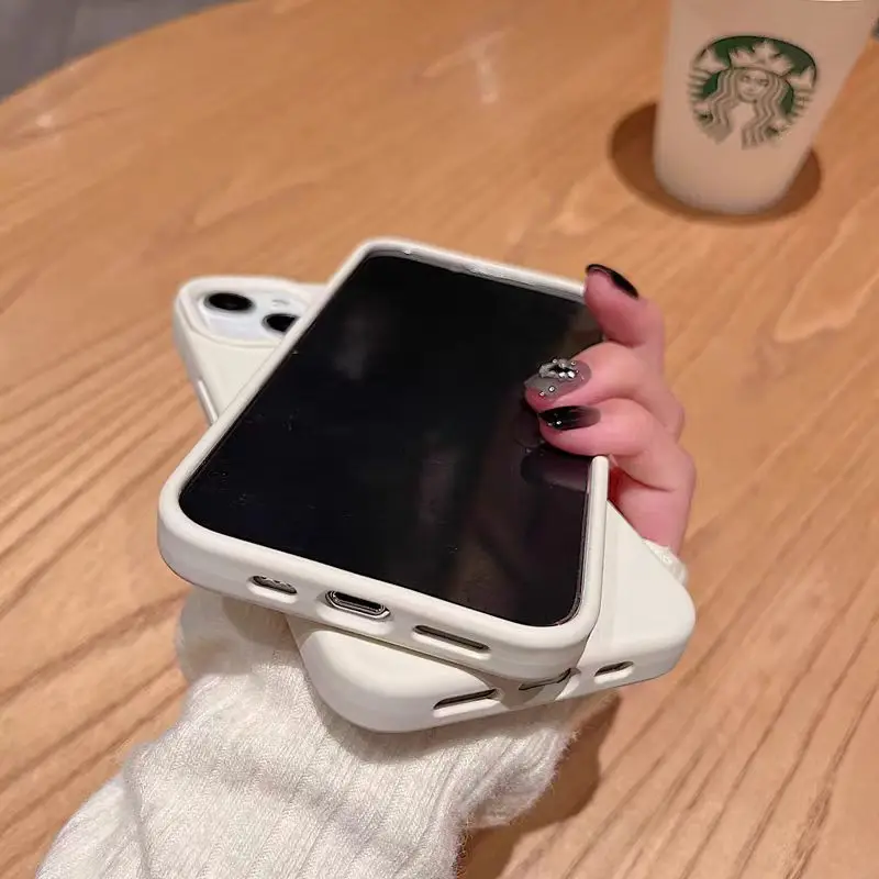 Premium Liquid Silicone Soft Touch Phone Case with Camera Protection