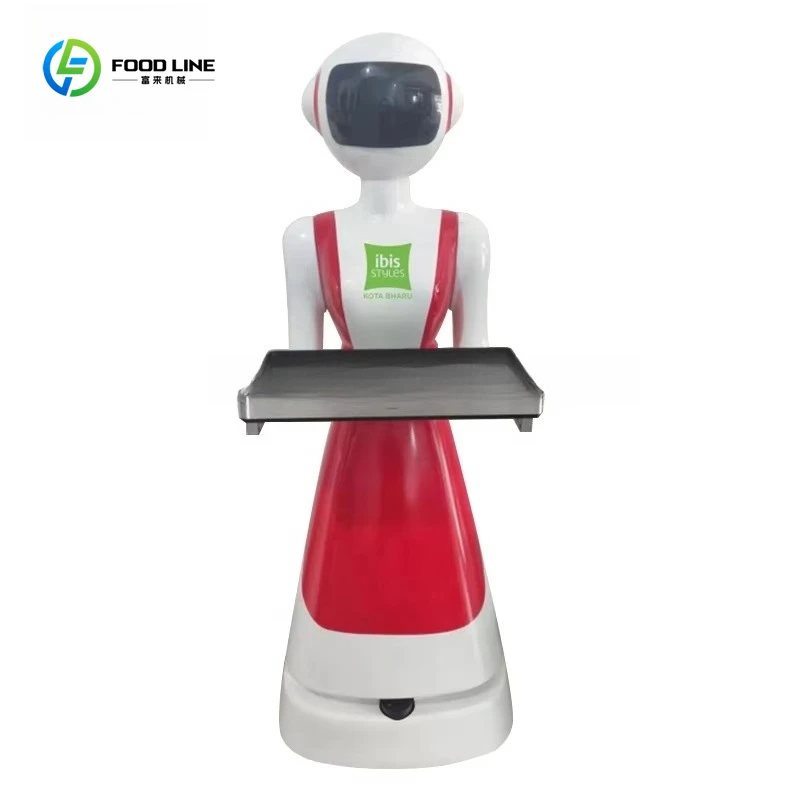 Robot da ristorante più venduto, servizio cameriere, robot commerciale per la consegna di cibo per carichi pesanti, per grandi vantaggi di sala da pranzo - immagine 5