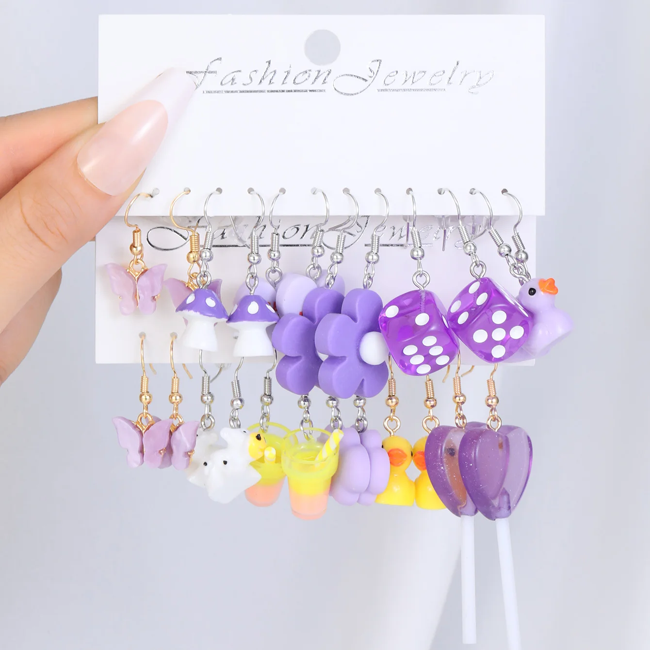 Acrylic Earrings Y2K Fashion for Women
