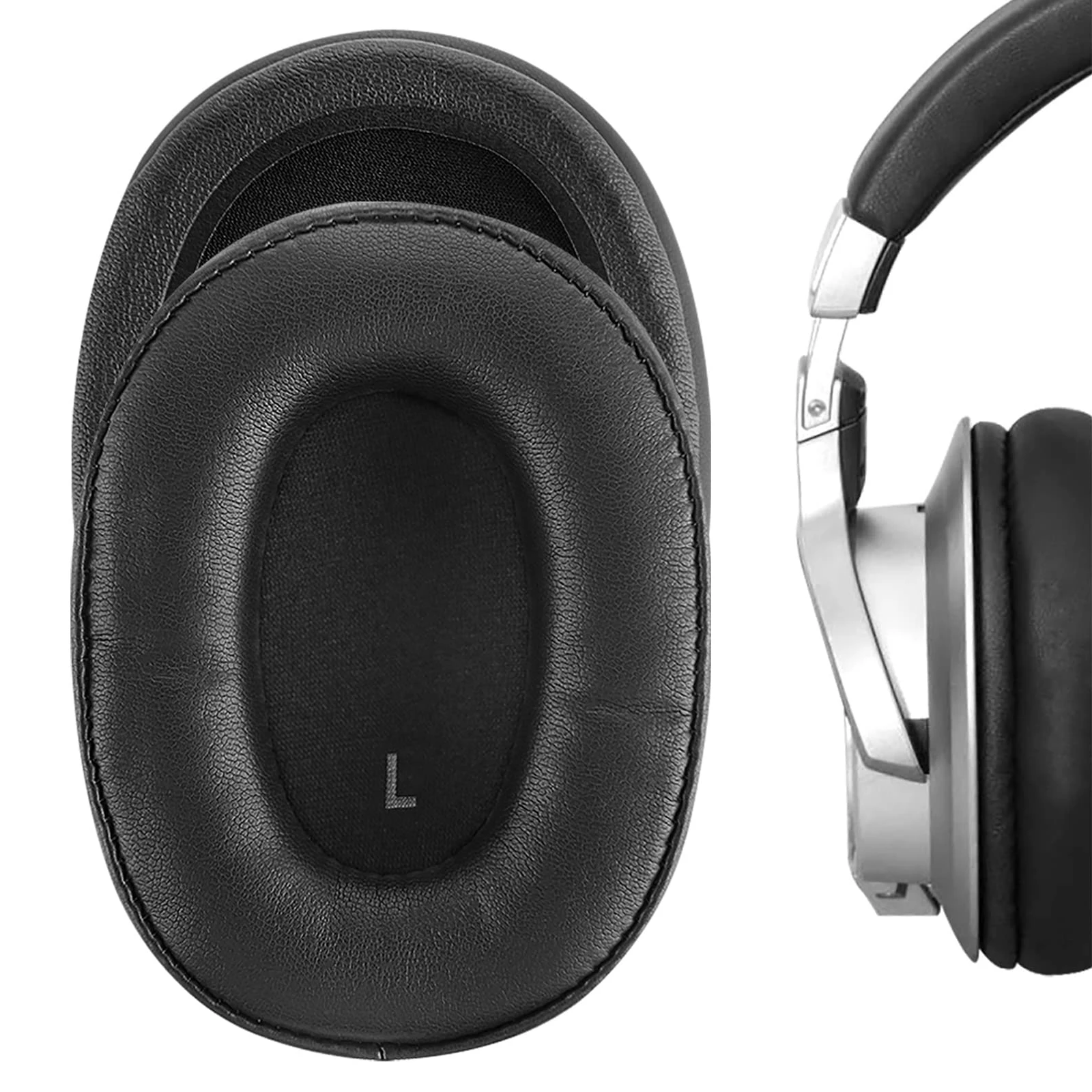 Protein Leather Replacement Ear Pads Cushions Muffs Cups Earpads for Audio Technica ATH-SR9 ATH-DSR9BT ATH-DSR7BT Headphones