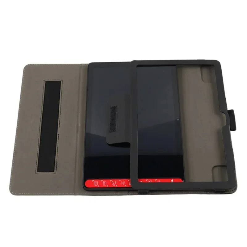 Premium Folio PU Leather Stand - Magnetic Handheld Cover