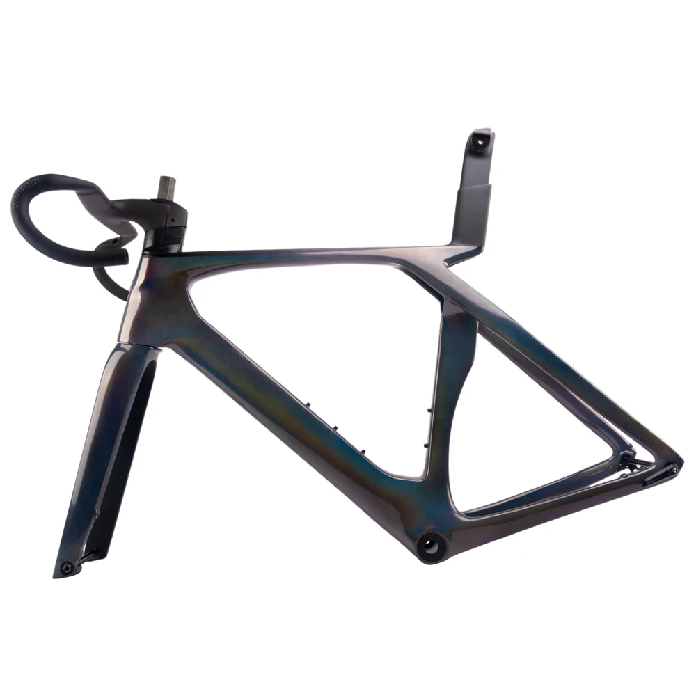 T1100 Ultimate Racing Carbon Road Frame SLR Carbon Bike Frame With Handlebar Gen7 Disc Brake Bicycle Framest DPD shipping
