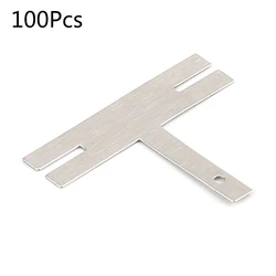 Nickel Strip 100pcs for T Shaped Nickel Sheets Plates Nickel Plated Stee