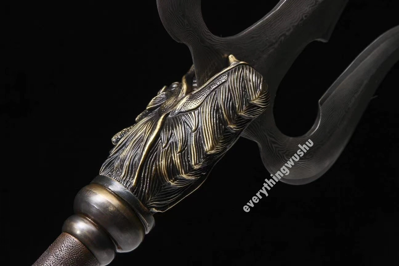Premium Collectible Trident Cinema Decoration Metalworking Art