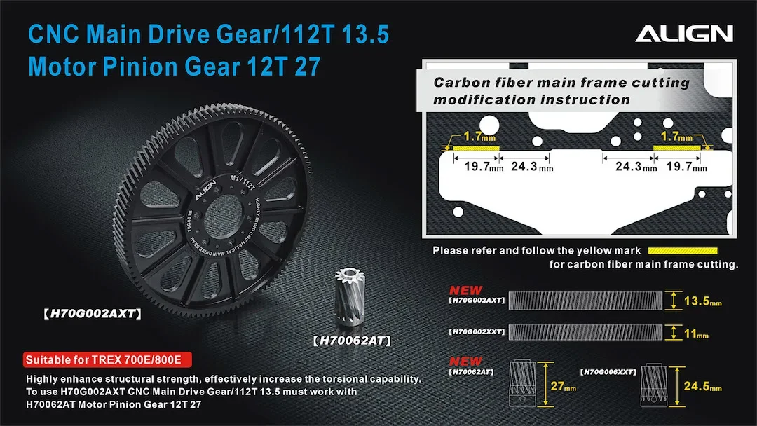アラインT REX700 align-align-new-t-rex-700n-