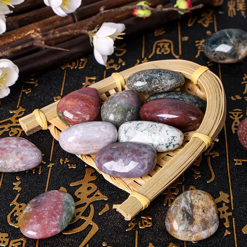 

Stone writing small stone micro -landscape landscaping craft gift ornaments